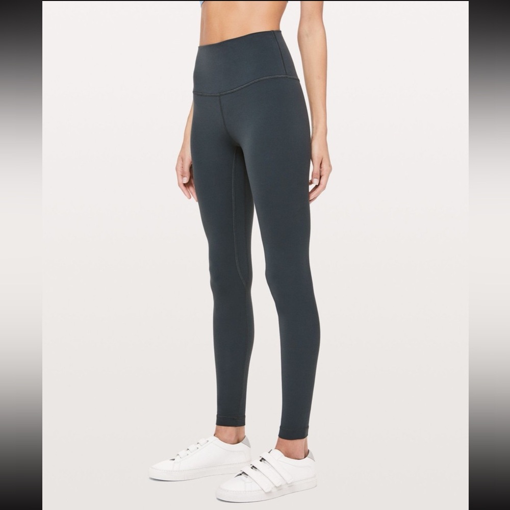 Lululemon Grey Blue Hi Rise Align Legging 25” Size 4